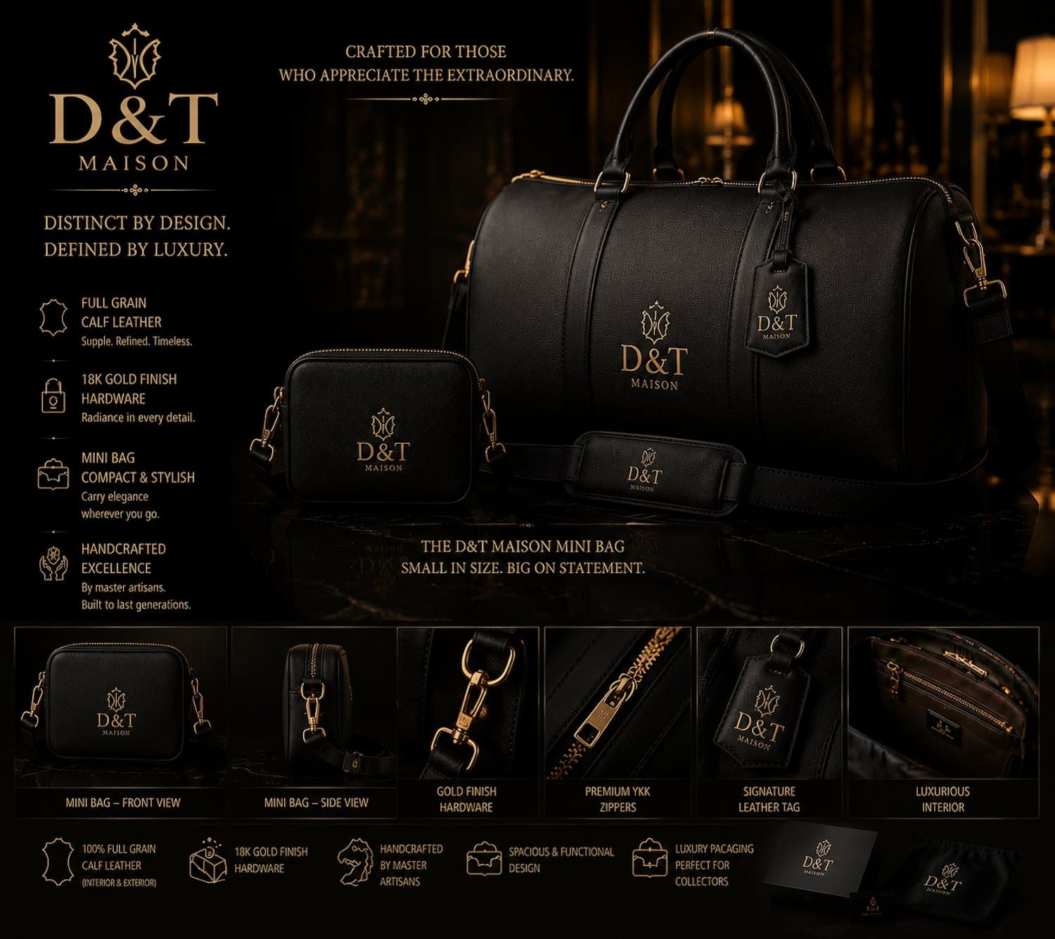 Duffle & Mini Bag Duo